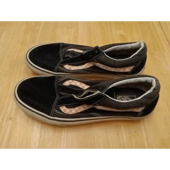 Men's Van Old School Sk8 Low Top Orange Stripe - Picture 3 of 6